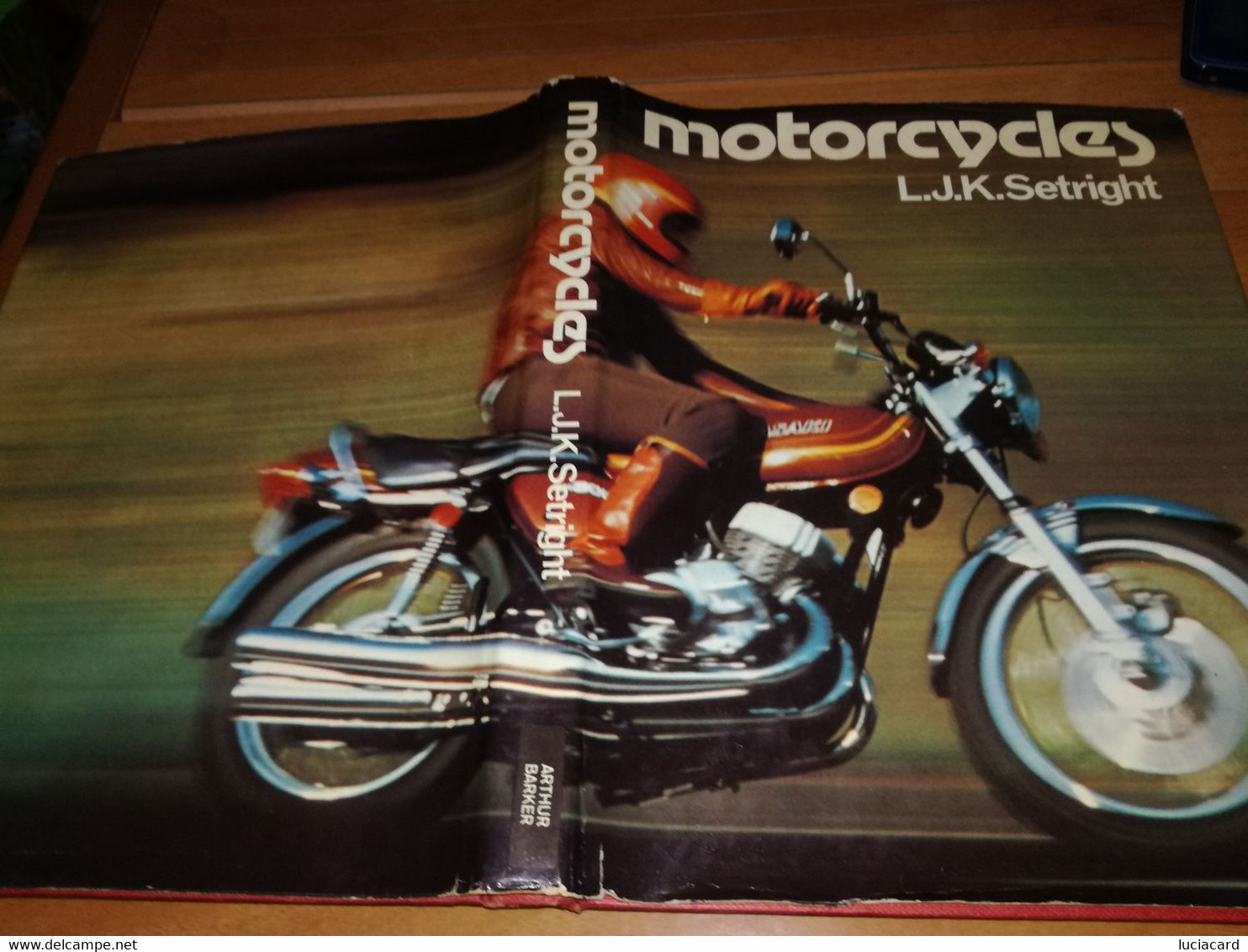 MOTORCYCLES-L. J. K. SETRIGHT 1976 ARTHUR BARKER LIMITED-MOTOCICLISMO - Sports