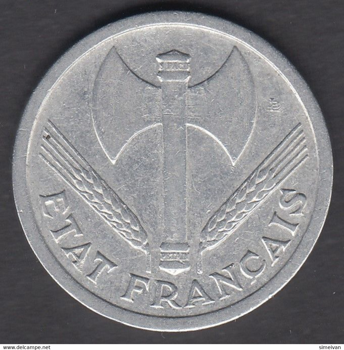 France 2 Francs 1943 Frankreich #1884 - 2 Francs