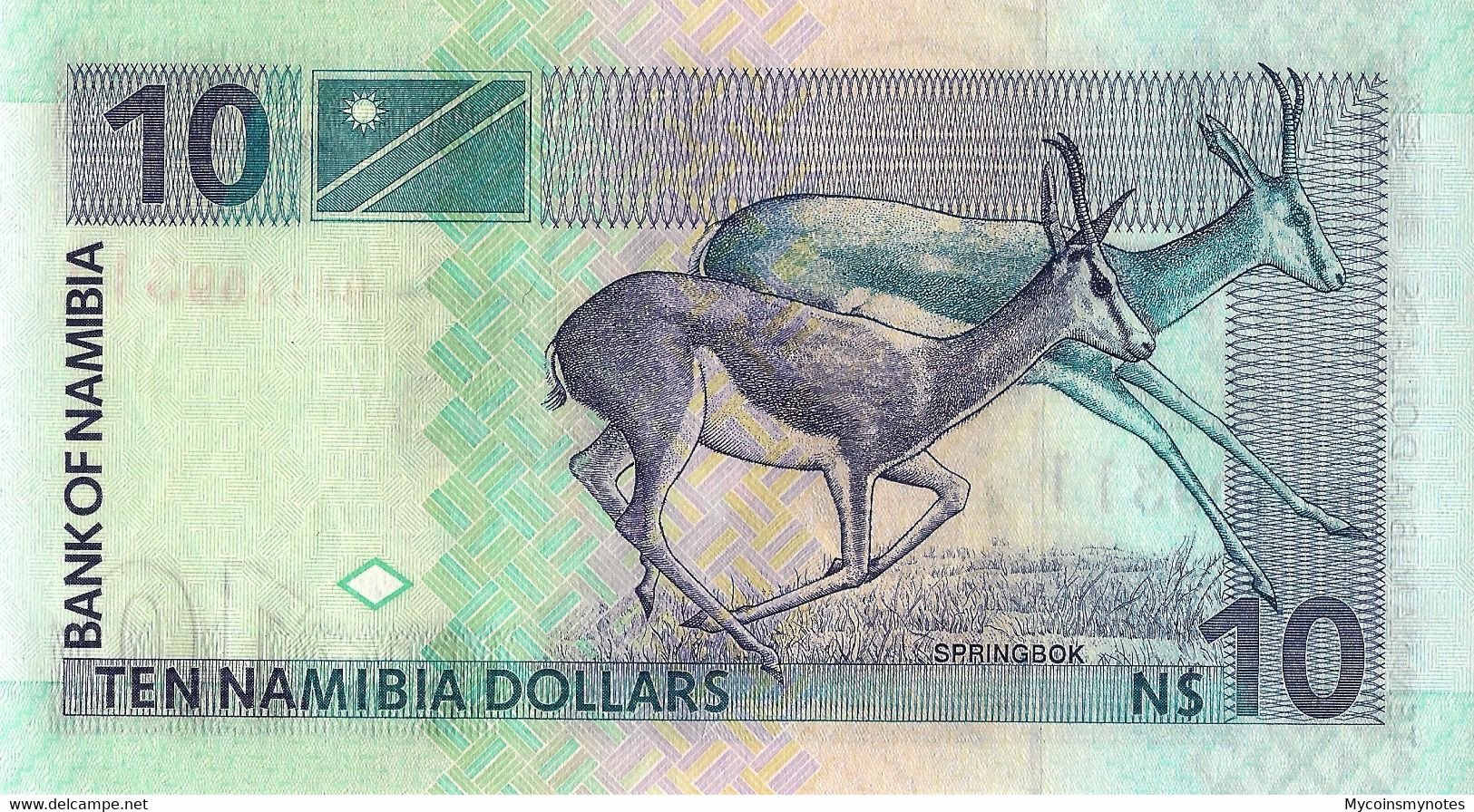 NAMIBIA, 10 DOLLARES, 2010, P4c, UNC - Namibia