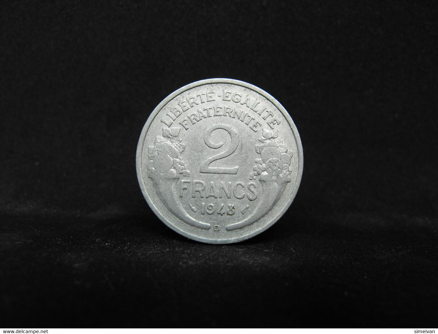 France 2 Francs 1948 B Frankreich #1885 - 2 Francs