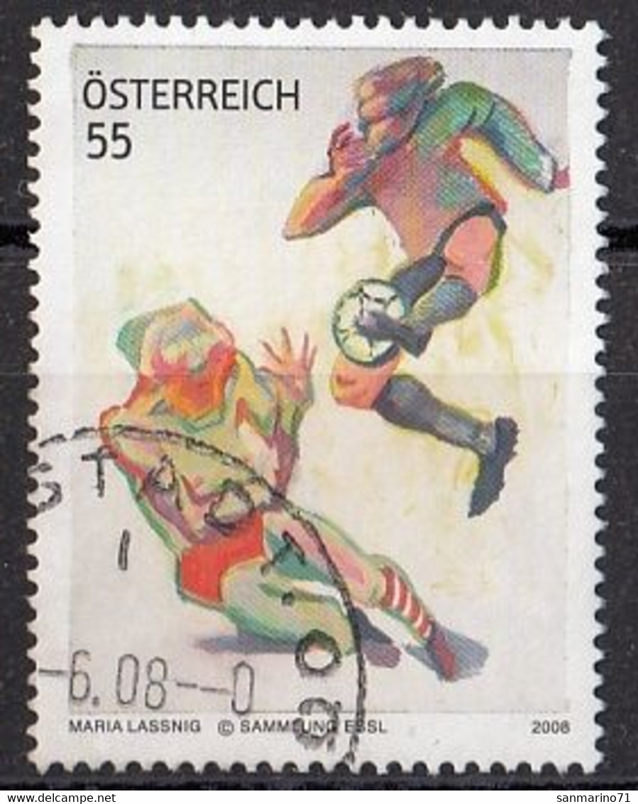 AUSTRIA 2715,used,football - Used Stamps
