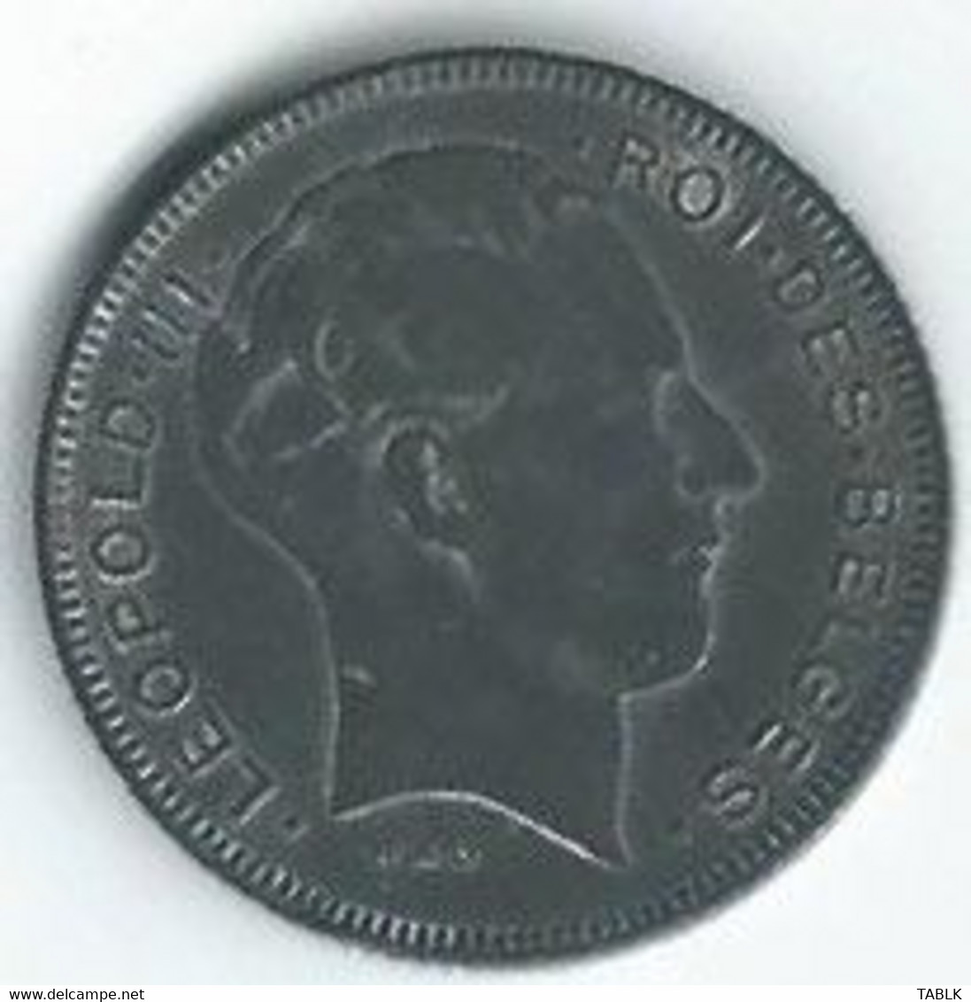 M527 - BELGIË - BELGIUM - 5 FRANCS 1943 - LEOPOLD III - 5 Francs