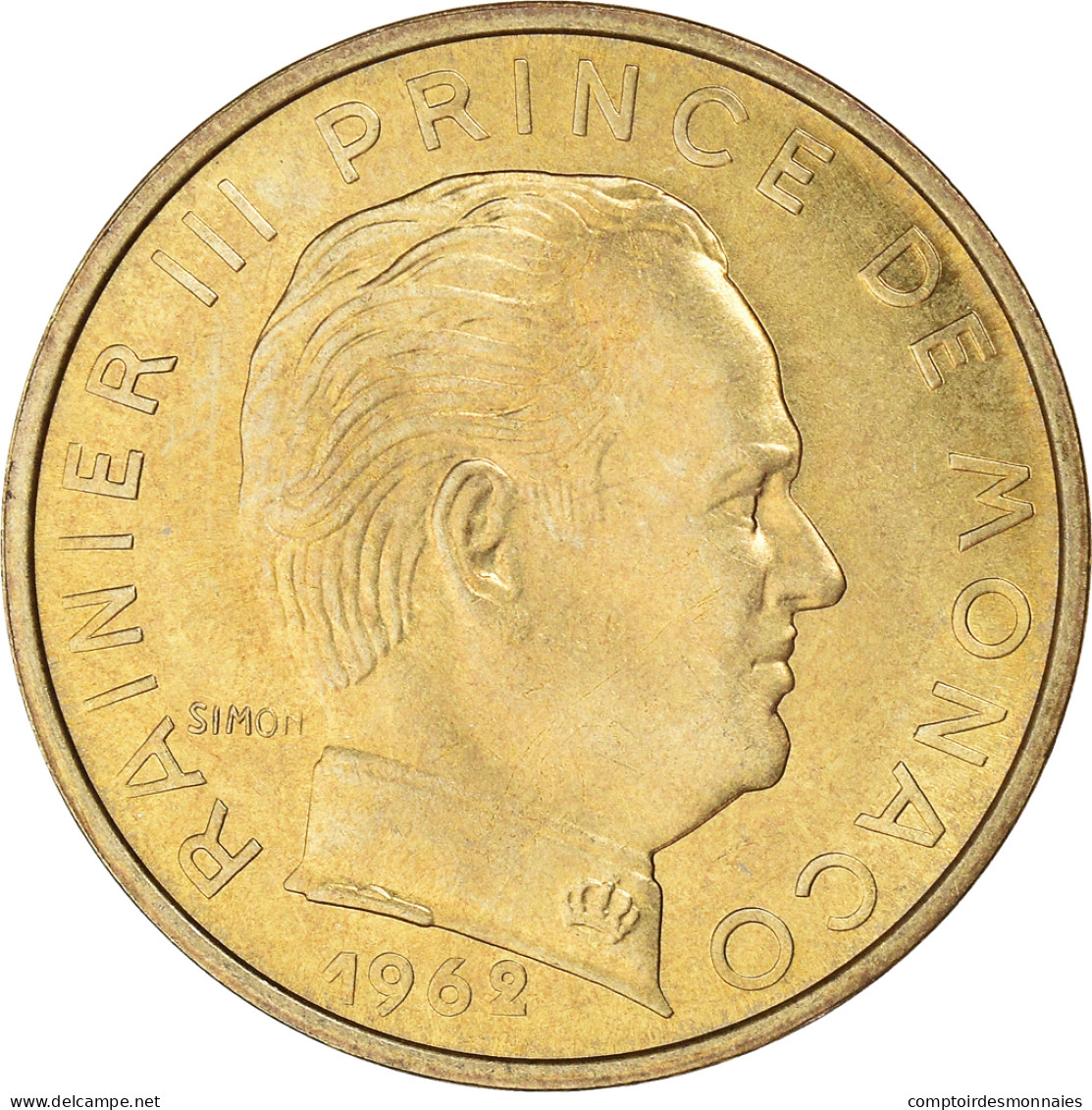 Monnaie, Monaco, Rainier III, 20 Centimes, 1962, SPL, Bronze-Aluminium - 1960-2001 Nouveaux Francs