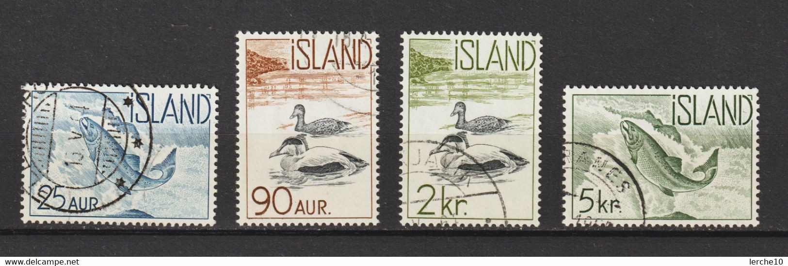 Island MiNr.  335-338 - Usati