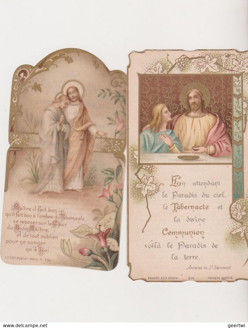 Communie Nazareth 2 Dochters Van Notaris Paul Van Huffel En Helena Engels - Communion