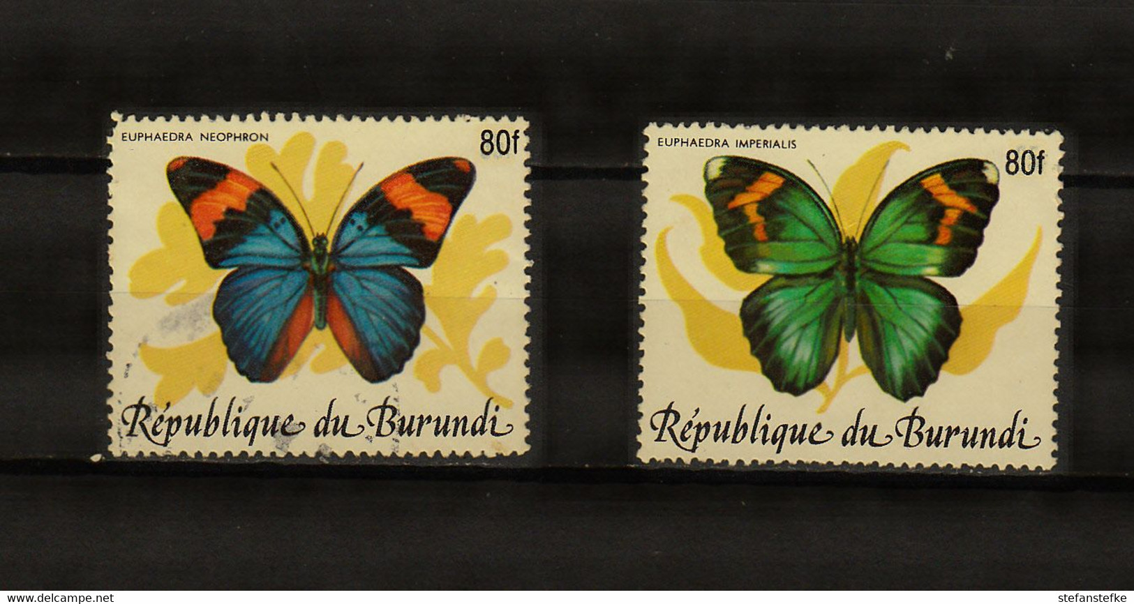 Burundi Ocb Nr:  962 Butterfly  (zie Scan) Used - Oblitérés