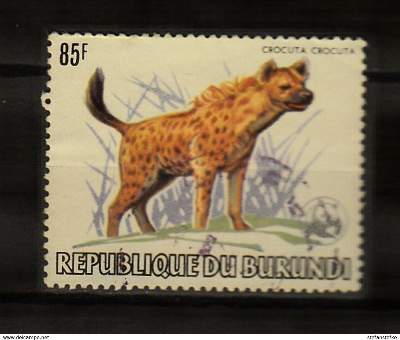 Burundi Ocb Nr:  904 Hyena  (zie Scan) Used - Gebraucht
