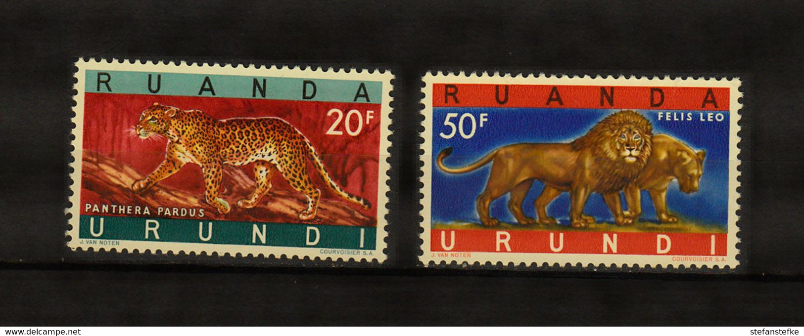 Ruanda - Urundi  Ocb Nr:  216A - 216B ** MNH  (zie Scan) - Nuovi