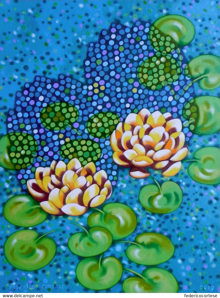 Ninfee / Waterlilies - Hedendaagse Kunst