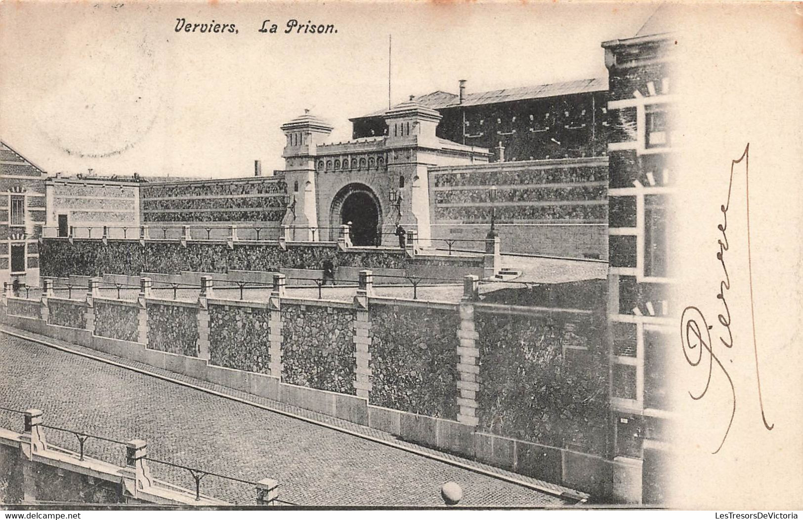 CPA Verviers - La Prison - Dos Simple - - Verviers