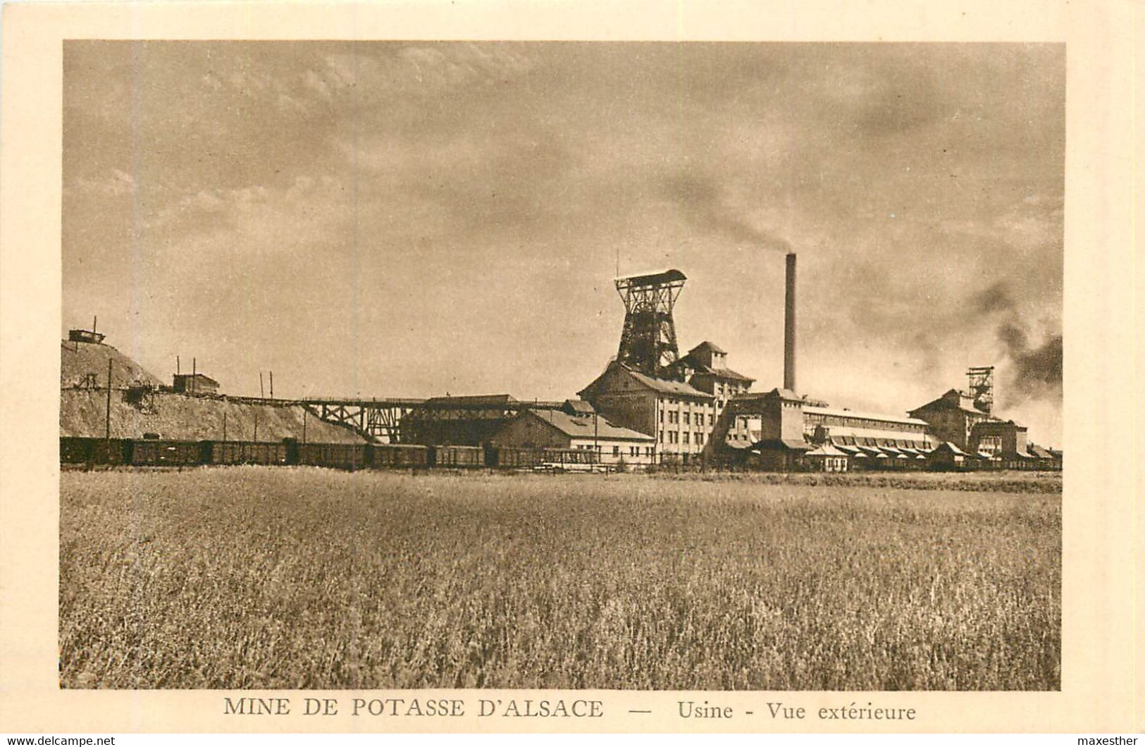 WITTENHEIM Vue Extérieure De L'usine De Potasse D'Alsace - Wittenheim