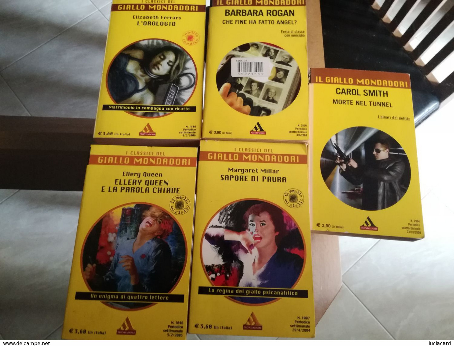 LOTTO 120 LIBRI GIALLI THRILLER MONDADORI SEGRETISSIMO E ALTRI DAGLI ANNI 50 AI 90