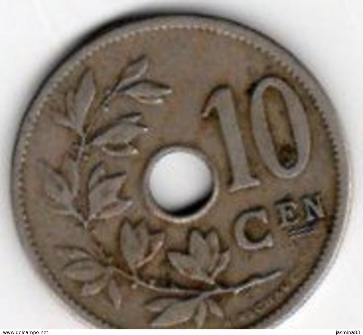 10 Centimes Belgique 1905 - 10 Cent