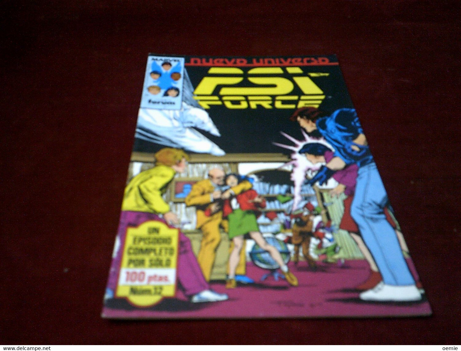 PSI  FORCE  N°  12   1989 - Capa Negra