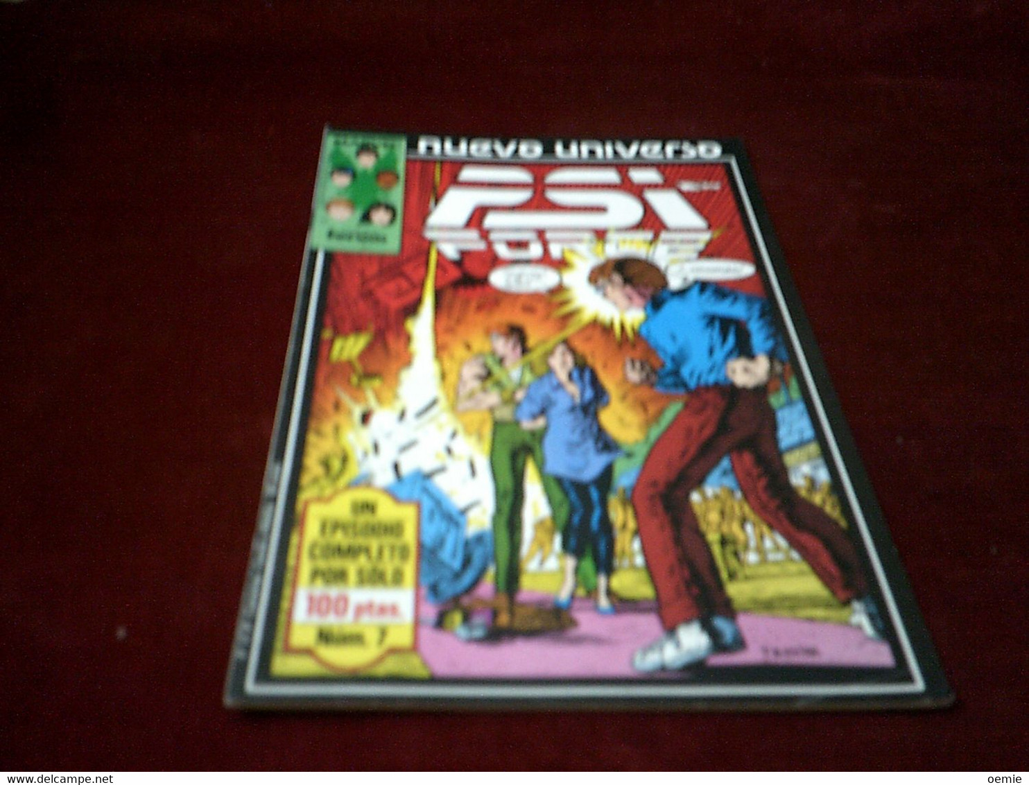 PSI  FORCE  N° 7    1988 - Capa Negra