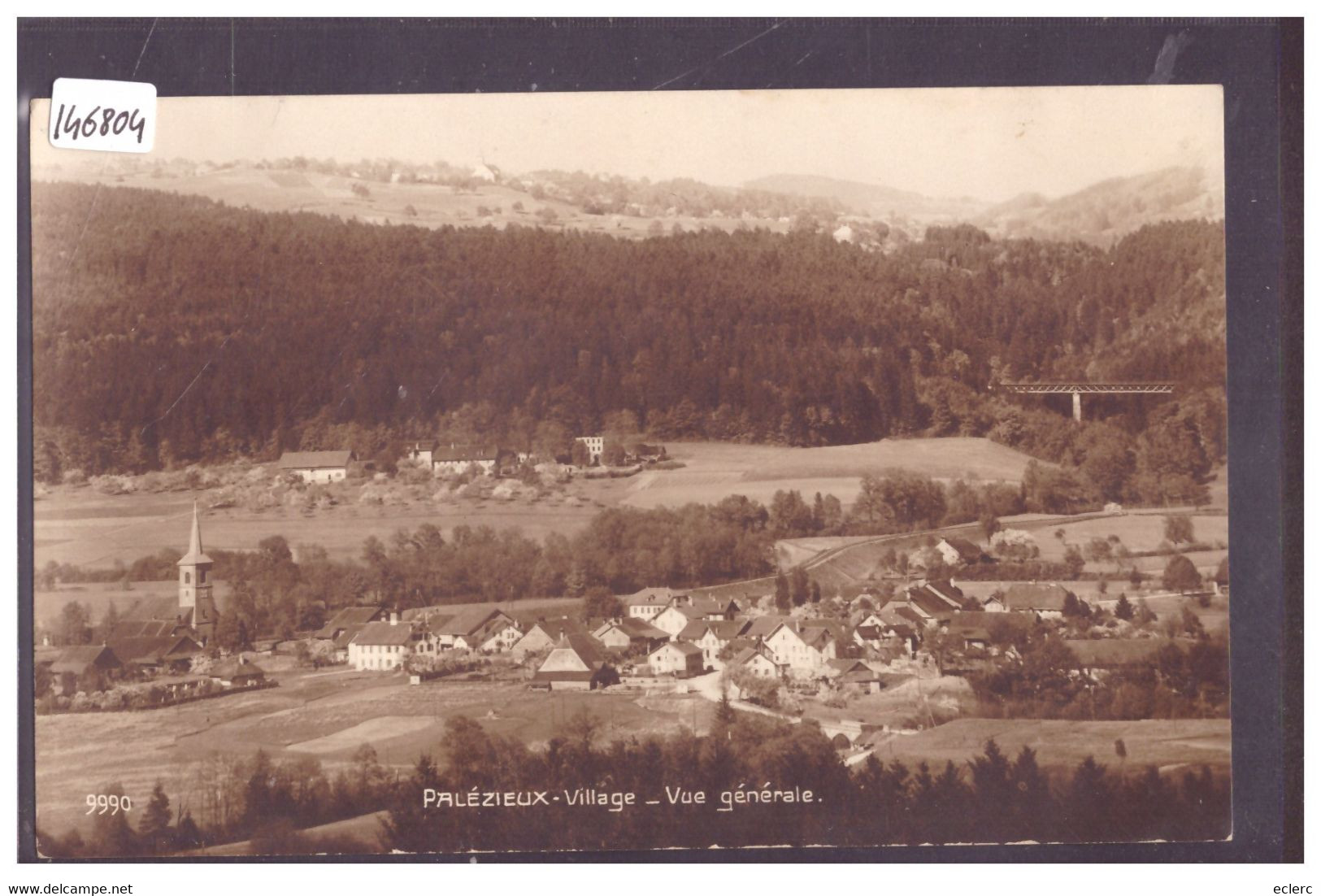 DISTRICT D'ORON - PALEZIEUX VILLAGE - TB - Palézieux