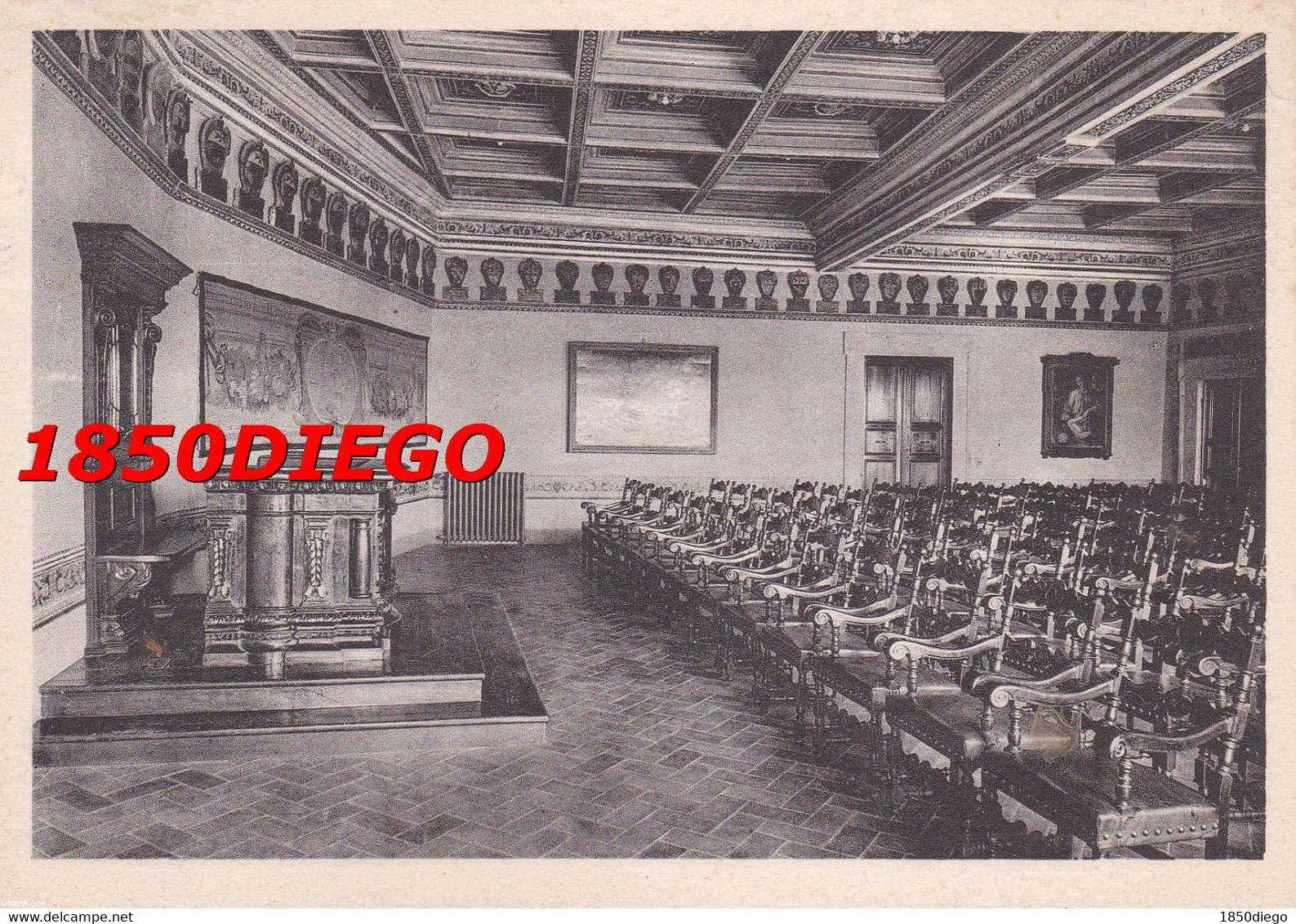 SCUOLA NORMALE SUPERIORE DI PISA  - SALA DEGLI STEMMI F/GRANDE VIAGGIATA 1953 - Pisa