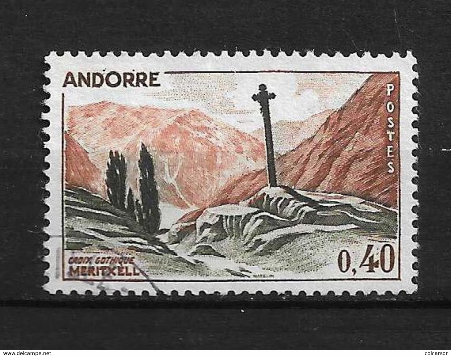 ANDORRE FRANÇAIS N° 159A - Oblitérés