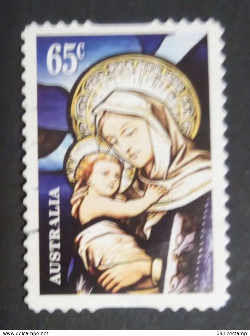 Australia, Year 2014, Cancelled, Mother With Child - Used Stamps