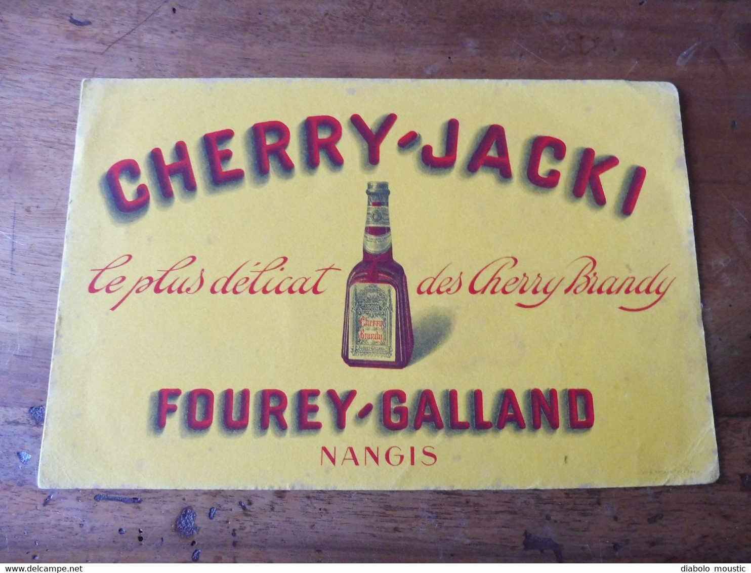 CHERRY-JACKI - Le Plus Délicat Des  "Cherry Brandy "   Fabriqué à Nangis - Drank & Bier