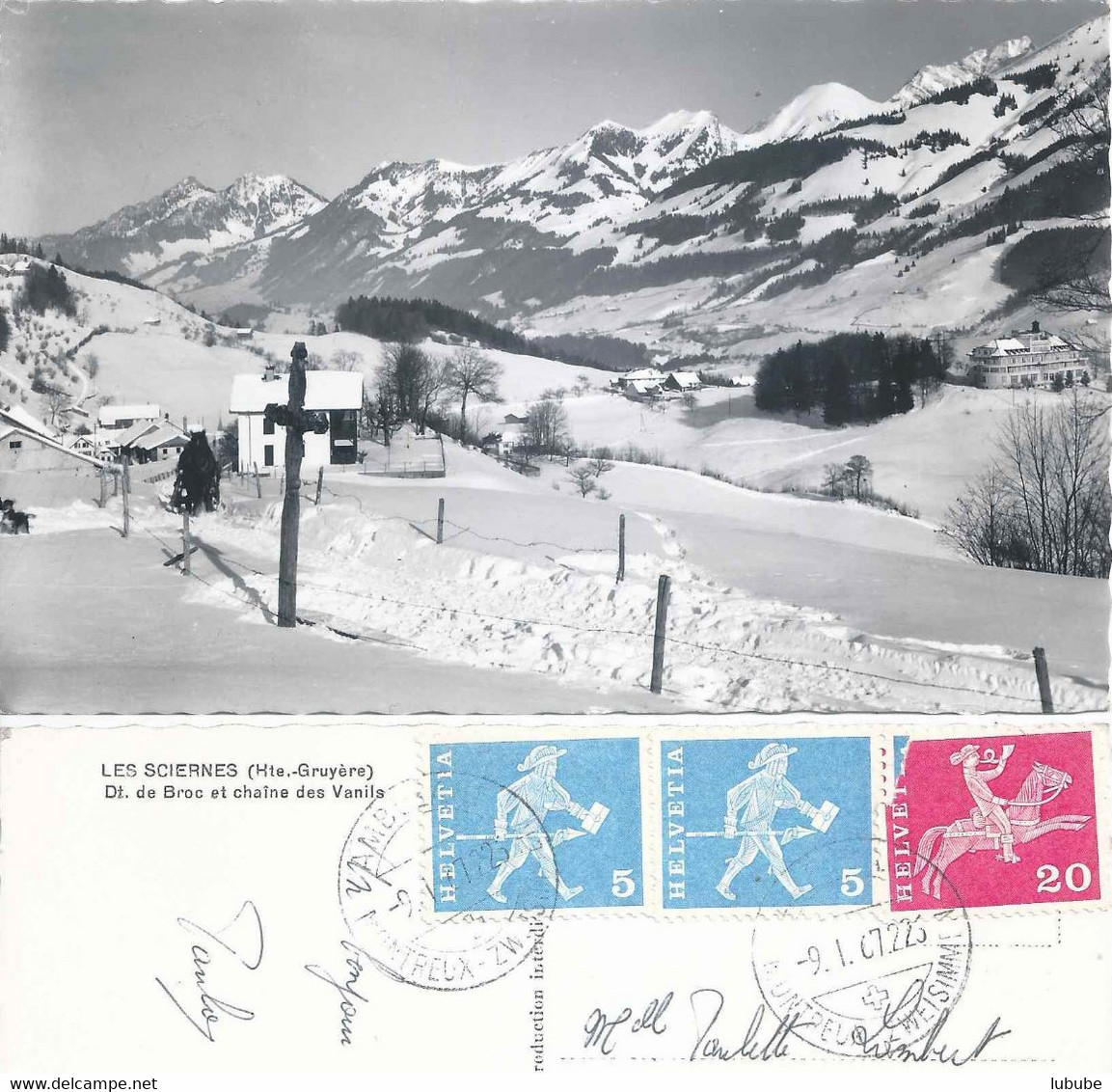 Les Sciernes - Dent De Broc Et Chaïne Des Vanils         1967 - Broc