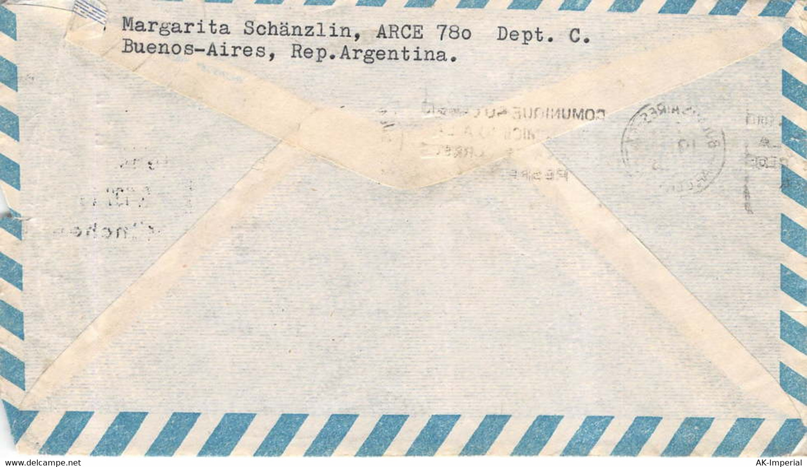 Argentina 1959 / Comunique Su Cambio De Domicilio A La Oficina De Correos - Cartas & Documentos