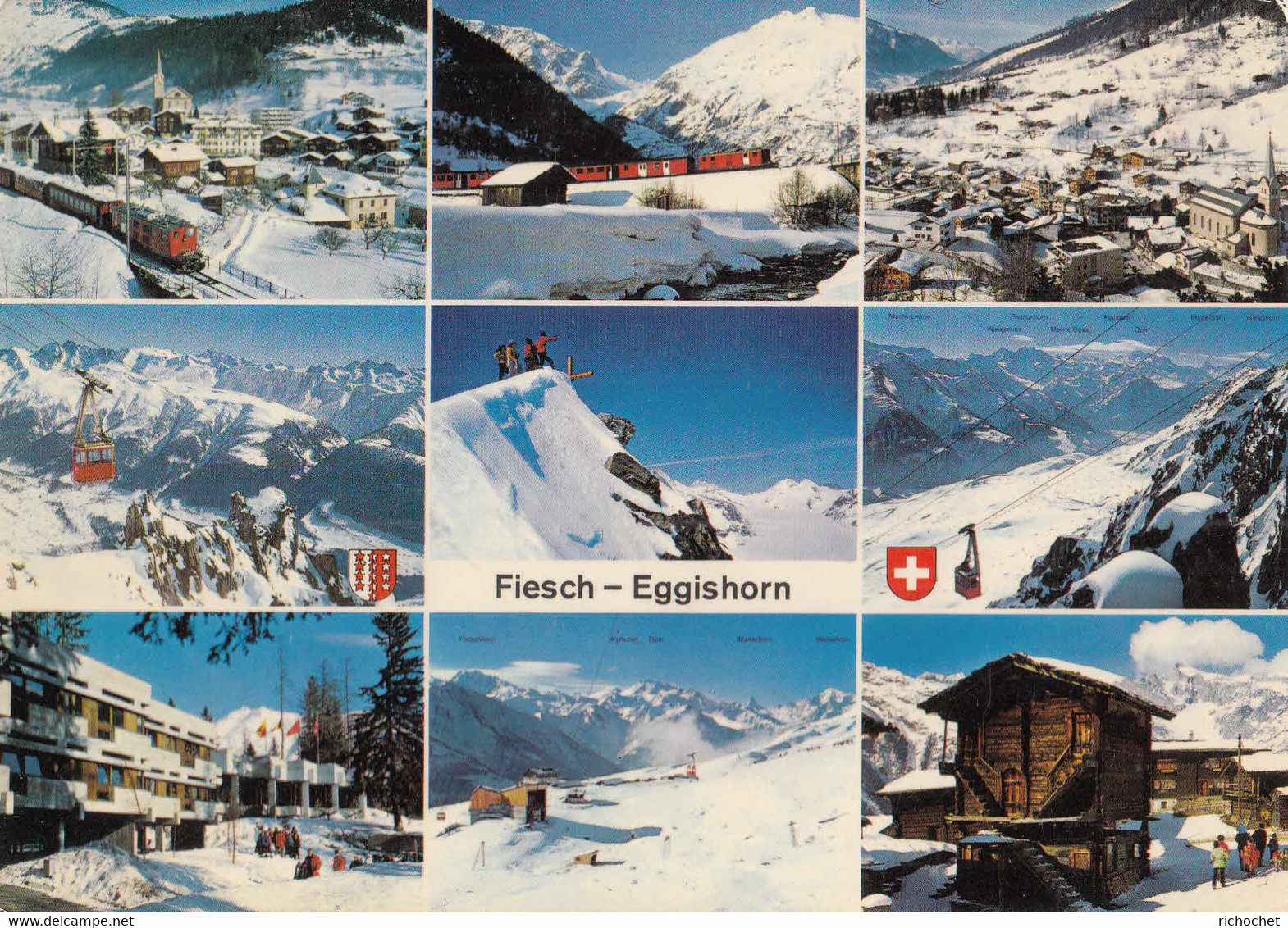Fiesch - Eggishorn  -  Skigebiet Kühboden - Fiesch