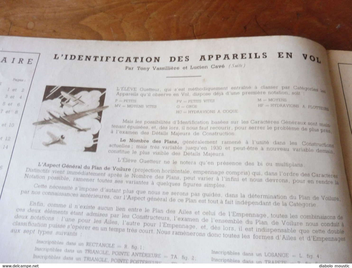 1937 L'AIR ALBUM N° 4 Identification Des Appareils En Vol (Messerschmitt 109F , Junkers JU 90 , Etc - Avión