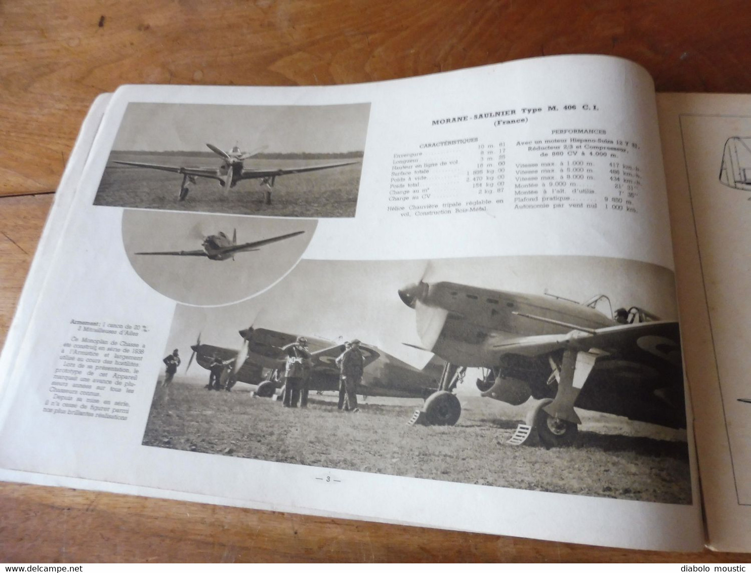 1937 L'AIR ALBUM n° 4 Identification des appareils en vol (Messerschmitt 109F , Junkers JU 90 , Etc