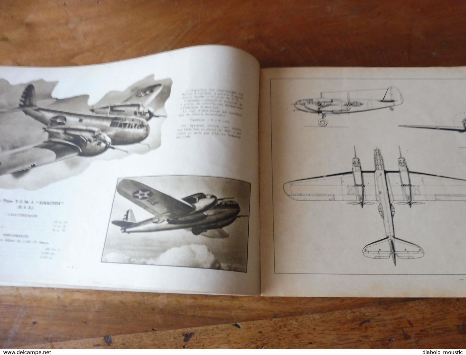 1937 L'AIR ALBUM n° 4 Identification des appareils en vol (Messerschmitt 109F , Junkers JU 90 , Etc