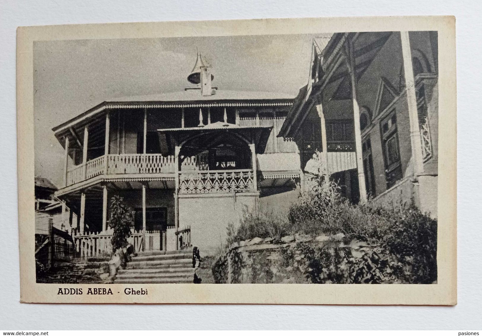 Cartolina Illustrata Da Addis Abeba Per Treviso 14/09/1937 - Ethiopie