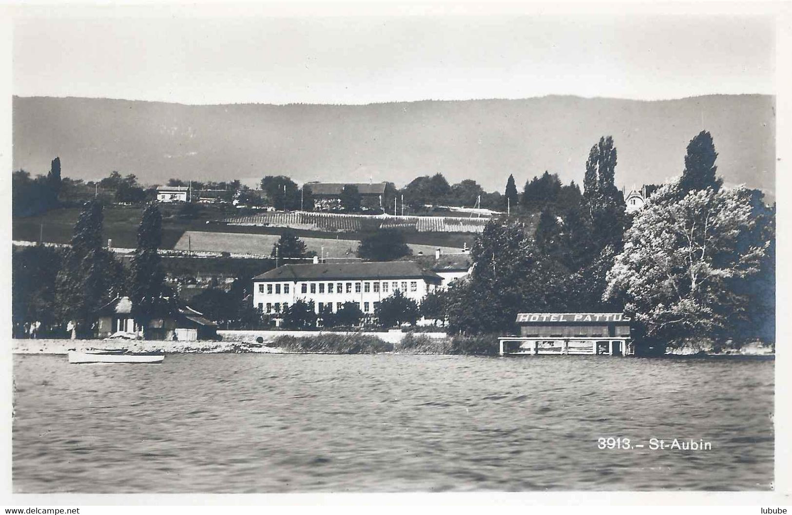 St.Aubin NE - Vue Du Lac       Ca. 1930 - Saint-Aubin/Sauges