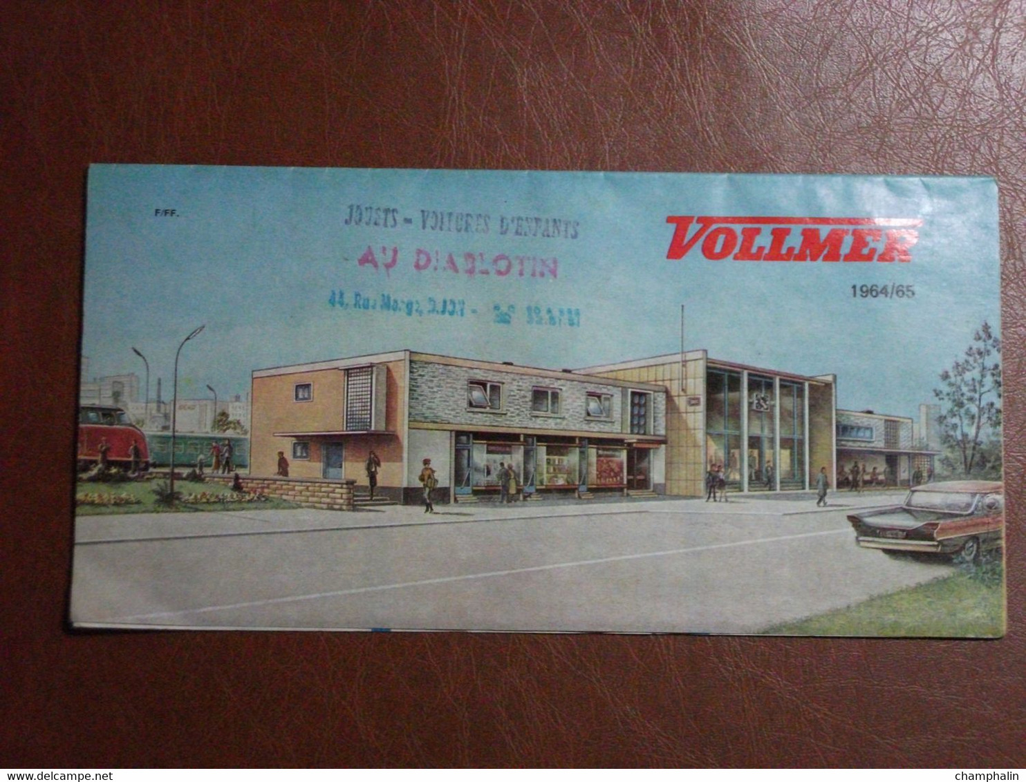 Livret Publicitaire - Dépliant - Vollmer 1964/65 - Train Modélisme - Au Diablotin à Dijon (21) - Autres & Non Classés