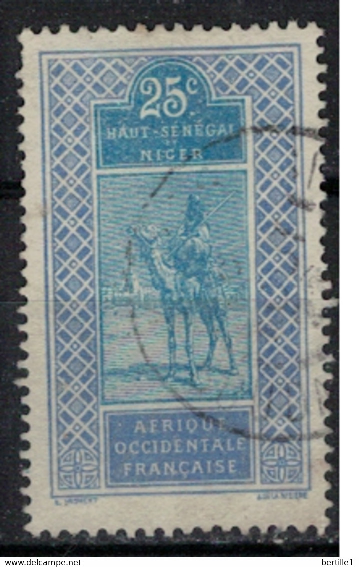 HAUT SENEGAL         N°  YVERT  25    OBLITERES   ( OB 10/20 ) - Used Stamps