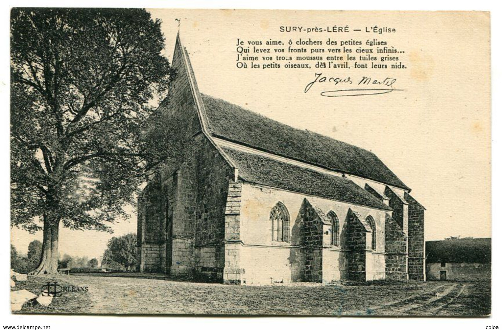 SURY Près LERE L'Eglise - Sury-près-Léré