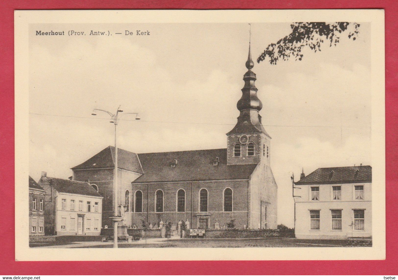 Meerhout - De Kerk  ( Verso Zien ) - Meerhout