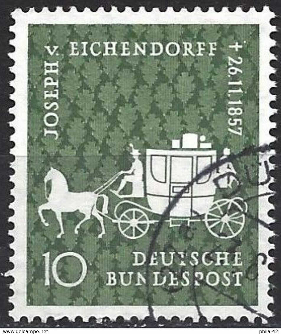 Germany FRG 1957 - Mi 280 - YT 151 ( Stagecoast ) - Diligences