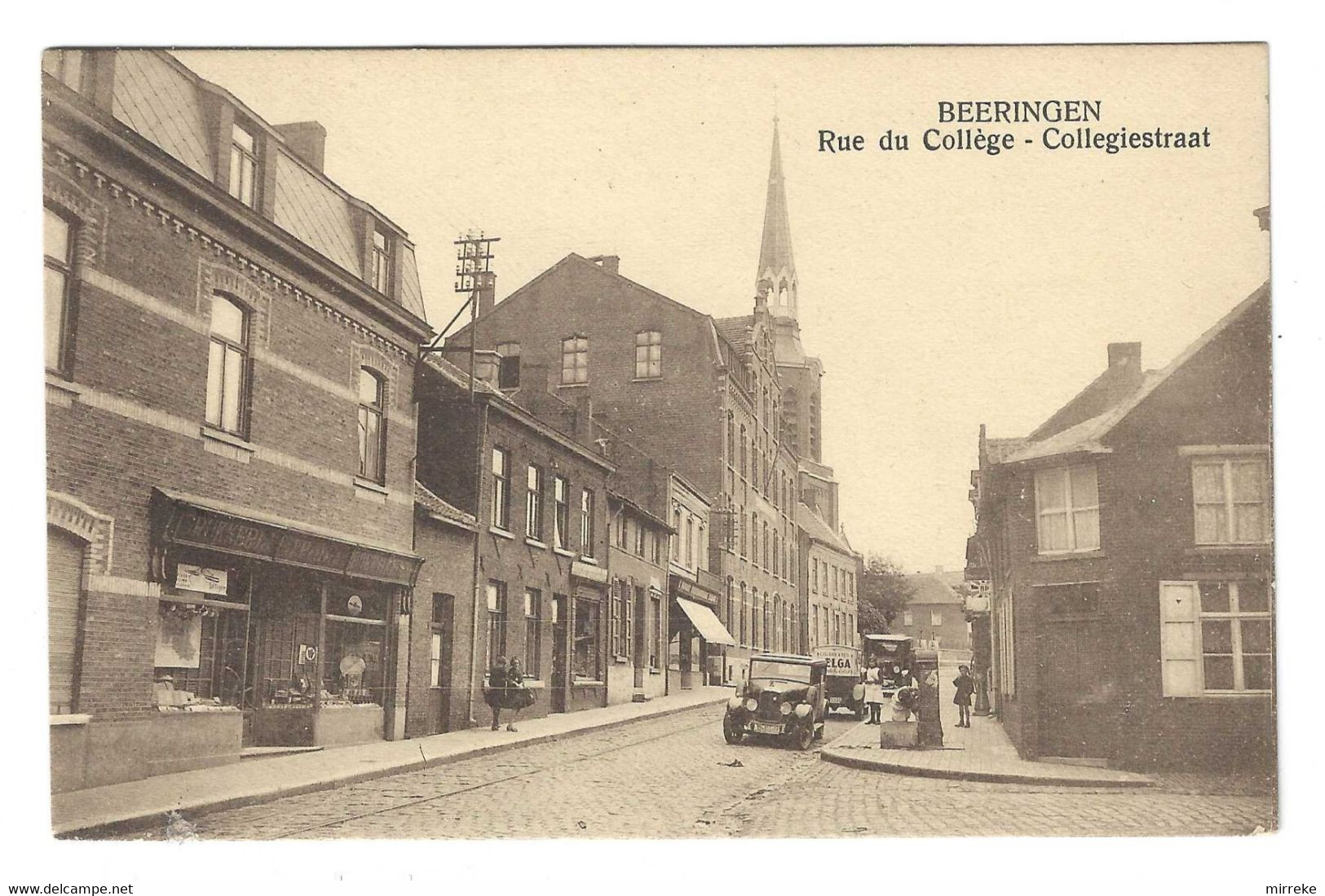 @F@  -  BEERINGEN  -  Rue Du Collège / Collegiestraat  -  Zie / Voir Scan's - Beringen