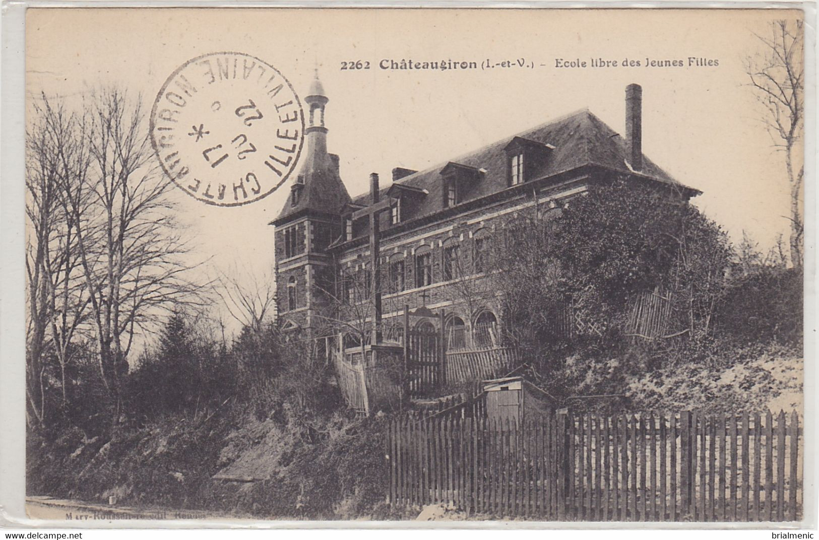 CHATEAUGIRON   Ecole Libre Des Jeunes Filles - Châteaugiron