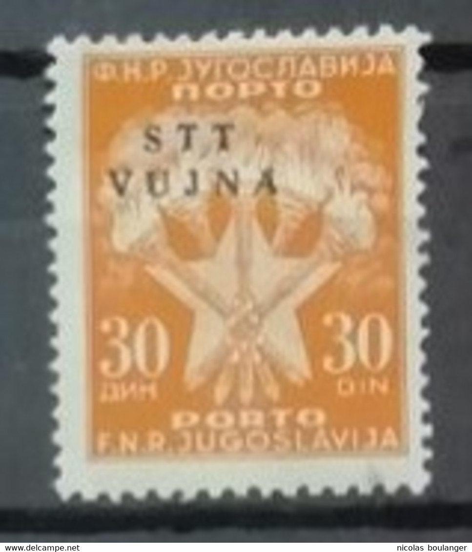 Trieste Zone B Yougoslave 1953 / Yvert TAXE N°16 / ** - Segnatasse