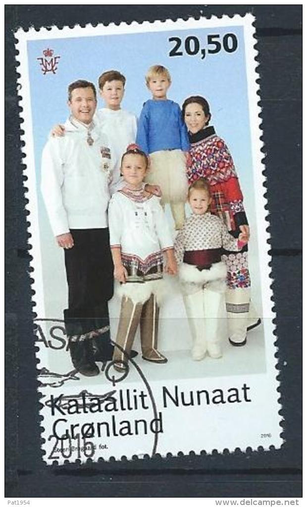 Groënland 2016, N°715 Oblitéré Famille Princière - Gebraucht