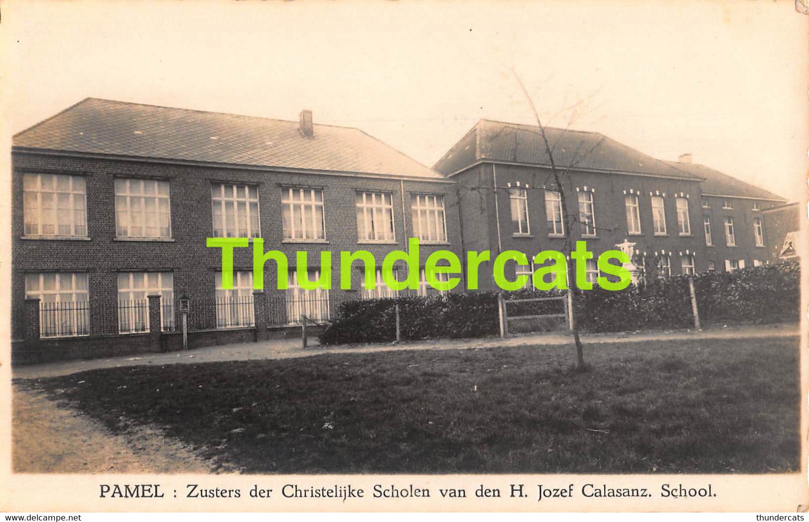 CPA PAMEL FOTOKAART CARTE DE PHOTO ZUSTERS DER CHRISTELIJKE SCHOLEN VAN DEN H JOZEF CALANZ SCHOOL - Roosdaal