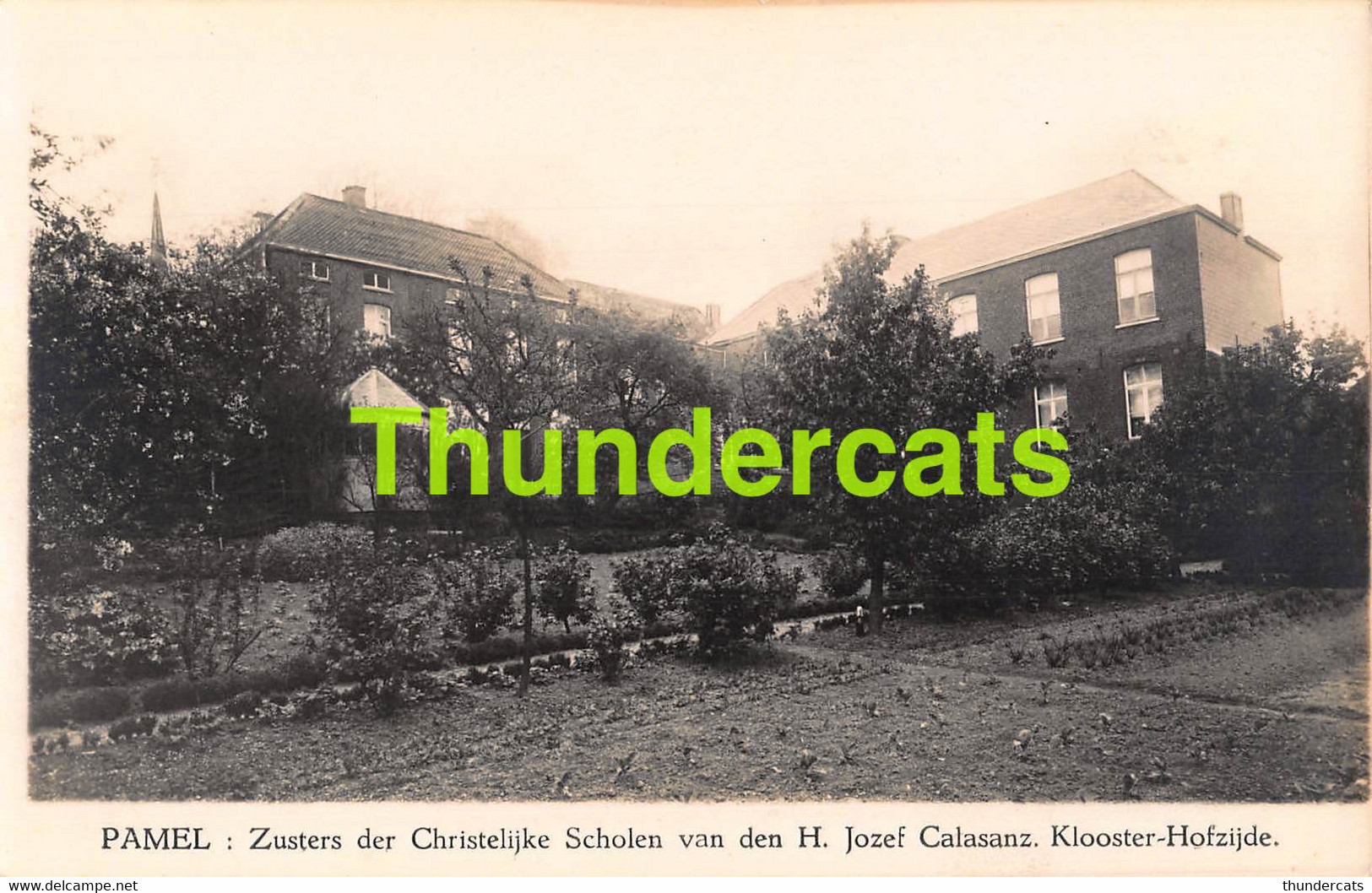 CPA PAMEL FOTOKAART CARTE DE PHOTO ZUSTERS DER CHRISTELIJKE SCHOLEN VAN DEN H JOZEF CALANZ KLOOSTER - Roosdaal