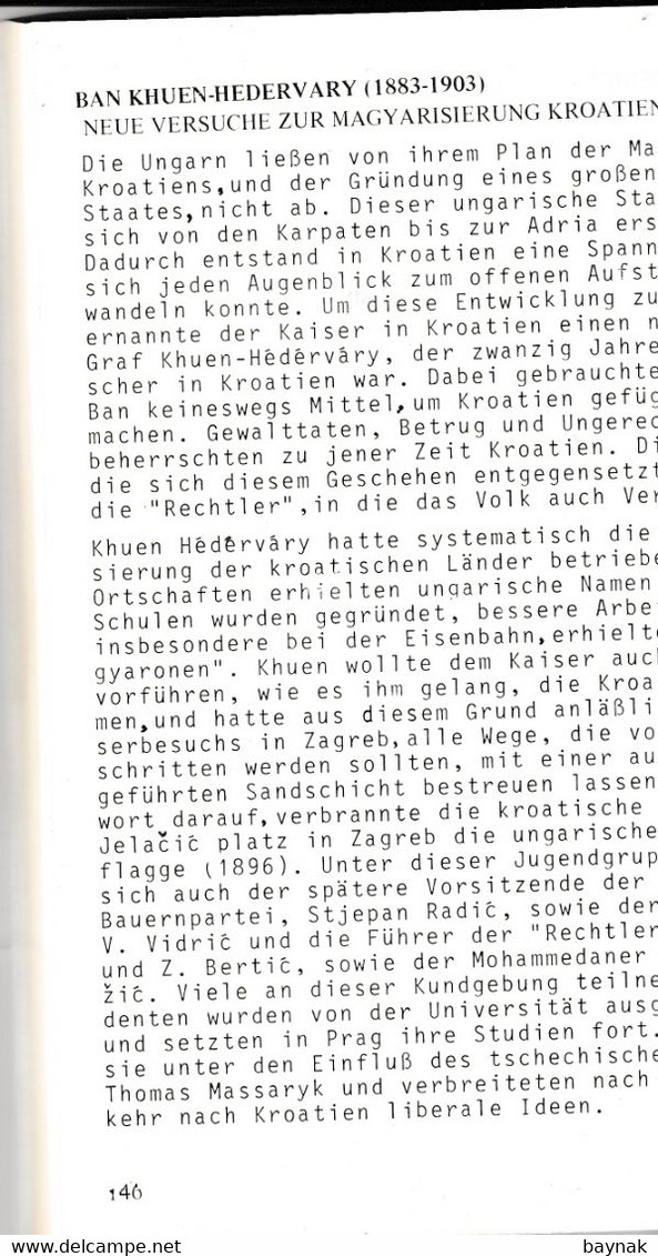 CROATIA  --   NDH, NEZAVISNA DRZ. HRV.  --   ,,  KURZE KROATISCHE GESCHICHTE ,,  --  USTASHA EMIGRATION --  214 PAGES  - - Alemán