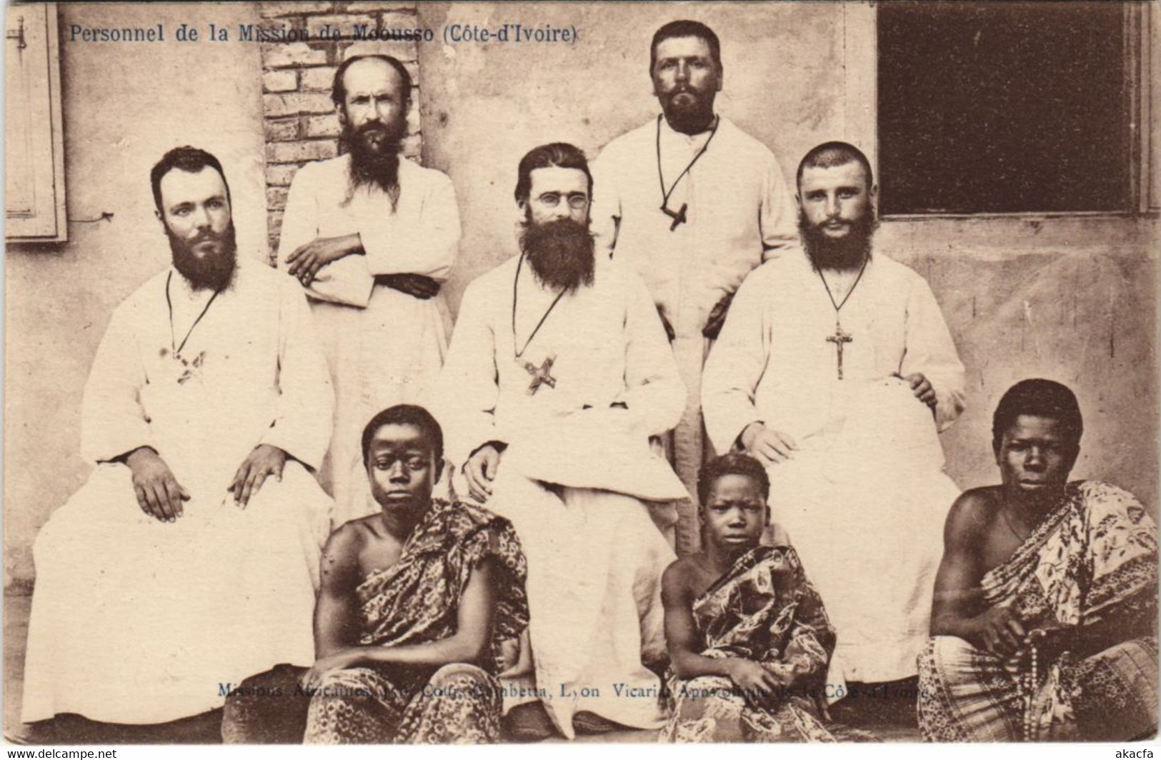 PC MISSIONARIES MOOUSSO IVORY COAST (a28268) - Côte-d'Ivoire