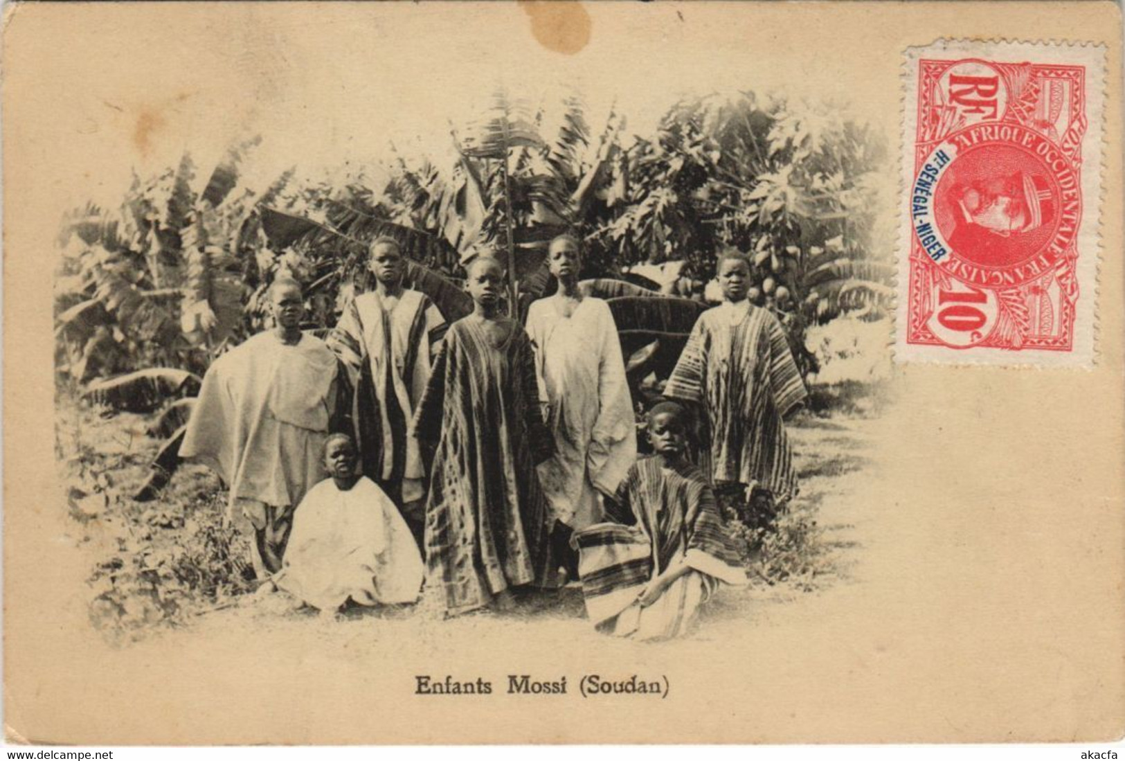 PC ENFANTS MOSSI SOUDAN ETHNIC TYPE (a28320) - Sudan