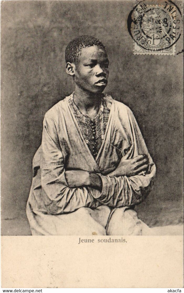 PC JEUNE SOUDANAIS SOUDAN ETHNIC TYPE (a28300) - Sudan