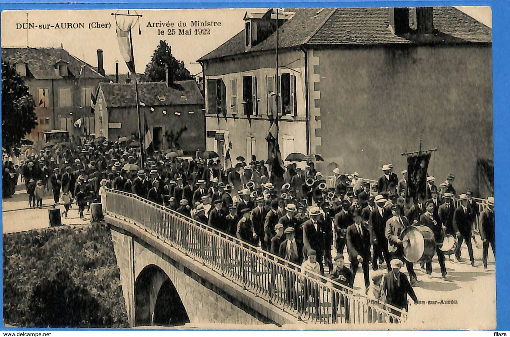 18 - Cher - Dun-sur-Auron - Arrivee Du Ministre (N10344) - Dun-sur-Auron