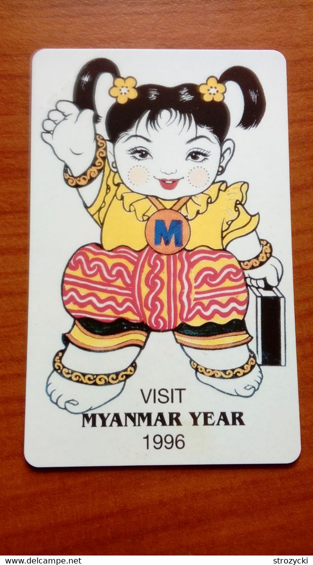 Myanmar - Myanmar Year - Phone Card - 100 Un - Myanmar