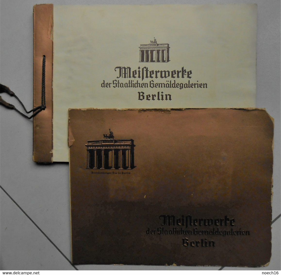 Album Chromos Complet Meisterwerke Der Staatlichen Gemäldegalerien Berlin / Nur Auf Deutsch - Albums & Catalogues